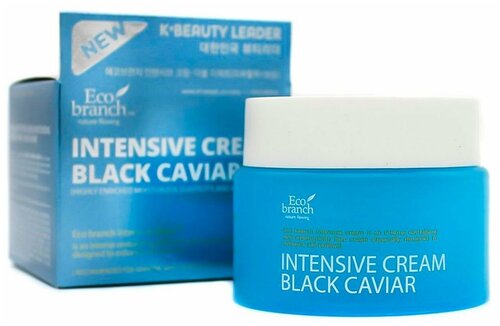 Крем для лица с экстрактом черной икры Eco Branch Intensive Cream Black Caviar, 100 мл