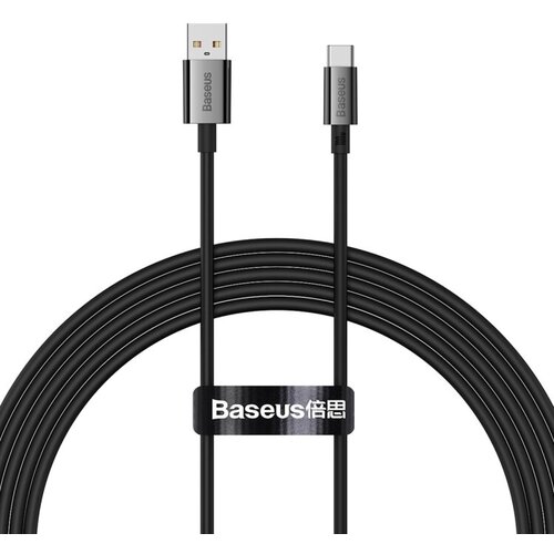 Кабель Baseus Superior Series Fast Charging Data Cable USB - Type-C 100W 1m (P10320102114-00) Черный