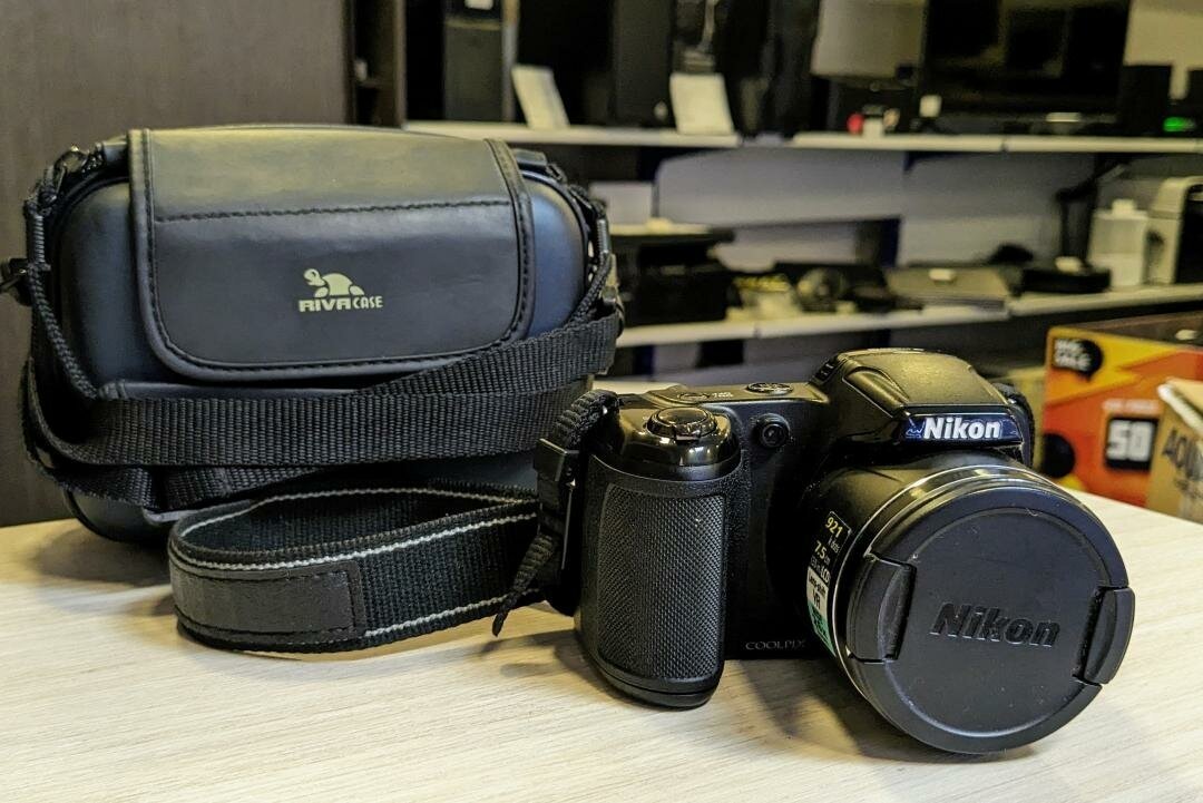 Фотоаппарат Nikon Coolpix L810,коричневый