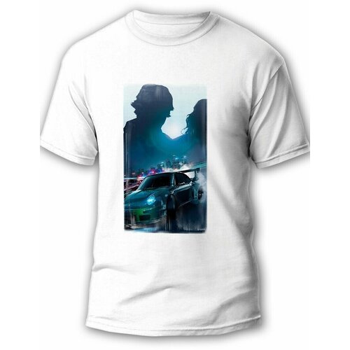 фото Футболка, размер l, белый будь на стиле