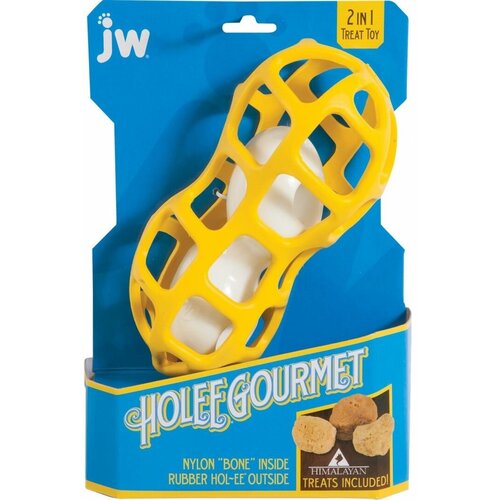 Игрушка для собак JW Holee Gourmet Peanut Арахис сетчатая M 19*9 см