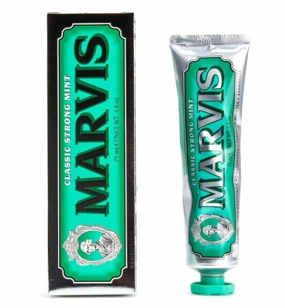 Зубная паста Marvis Classic Strong Mint Классическая мята 85 мл