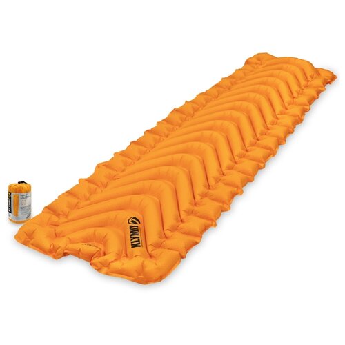 фото Надувной туристический коврик klymit insulated v ultralite sl - оранжевый (06iuor02c)