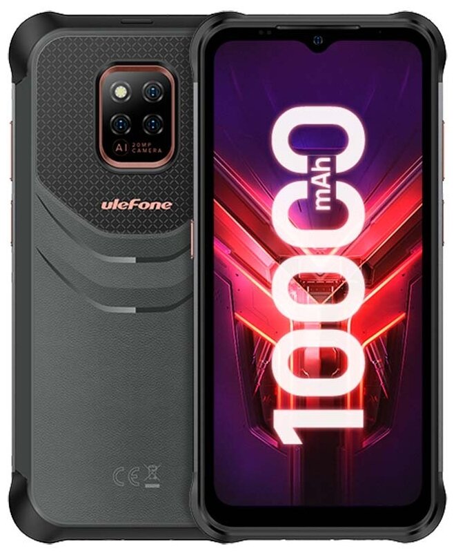 Смартфон Ulefone Power Armor 14 4/64 ГБ, черный