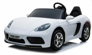 Электромобиль RiverToys Porsche Cayman T911TT (Белый)