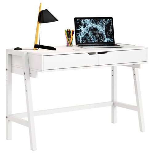 фото Письменный стол polini kids mirum 1440, шхг: 128х60 см, цвет: белый