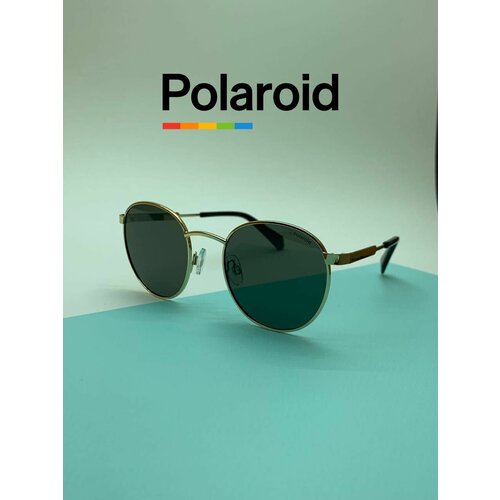 солнцезащитные очки polaroid коричневый Солнцезащитные очки Polaroid, золотой