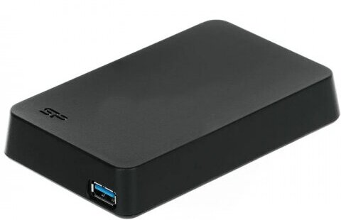 Внешний жесткий диск Silicon Power Stream S05, 2 ТБ, USB 3.2 Gen 1 (SP020TBPHD05SS3K) черный