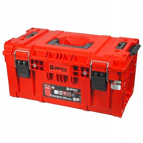 Ящик для инструментов Qbrick System PRIME Toolbox 250 Vario Red Ultra HD Custom 535x327x271 мм