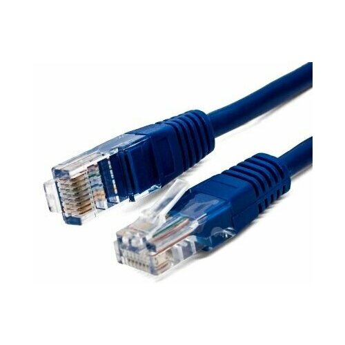 патч корд u utp 6 кат 5м filum fl u6 5m bl кабель для интернета 26awg 7x0 16 мм омедненный алюминий cca pvc синий Патч-корд U/UTP 6 кат. 0.25м Filum FL-U6-0.25M-BL, кабель для интернета, 26AWG(7x0.16 мм), омедненный алюминий (CCA), PVC, синий