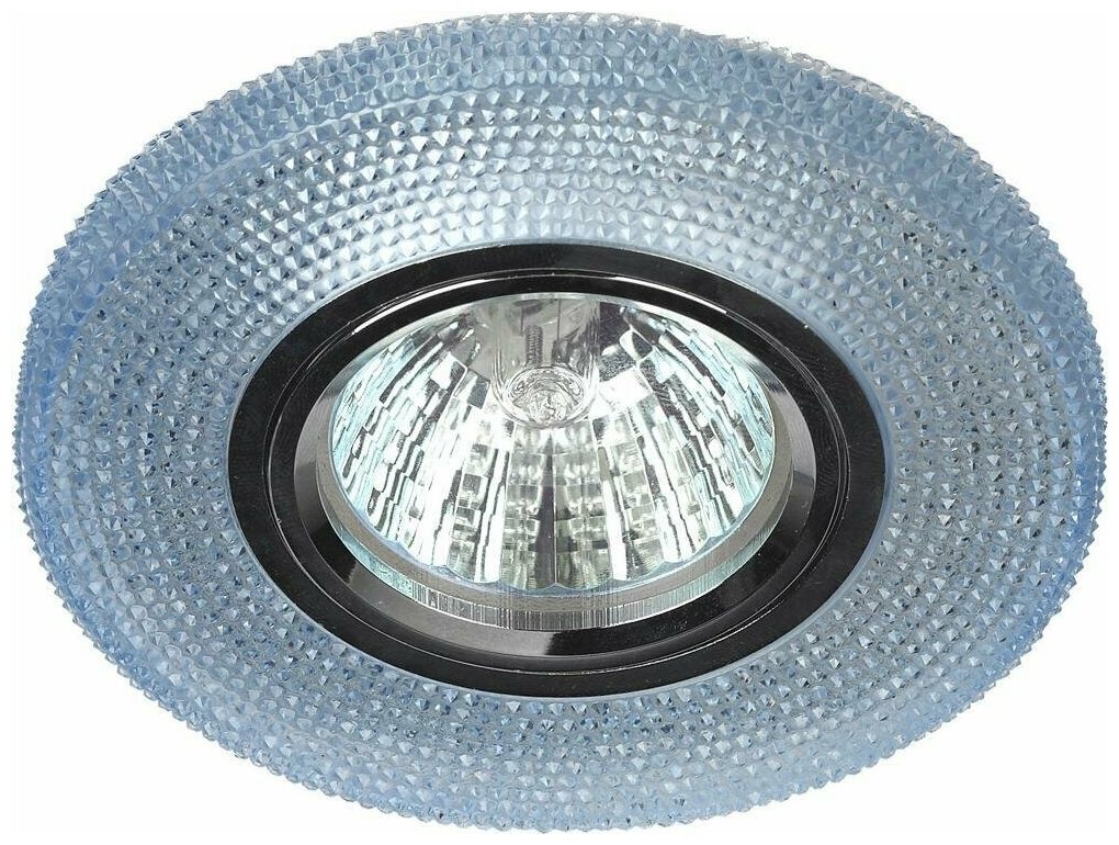 Светильник ЭРА DK LD1 BL декор cо светодиодной подсветкой голубой Б0018774 15981751