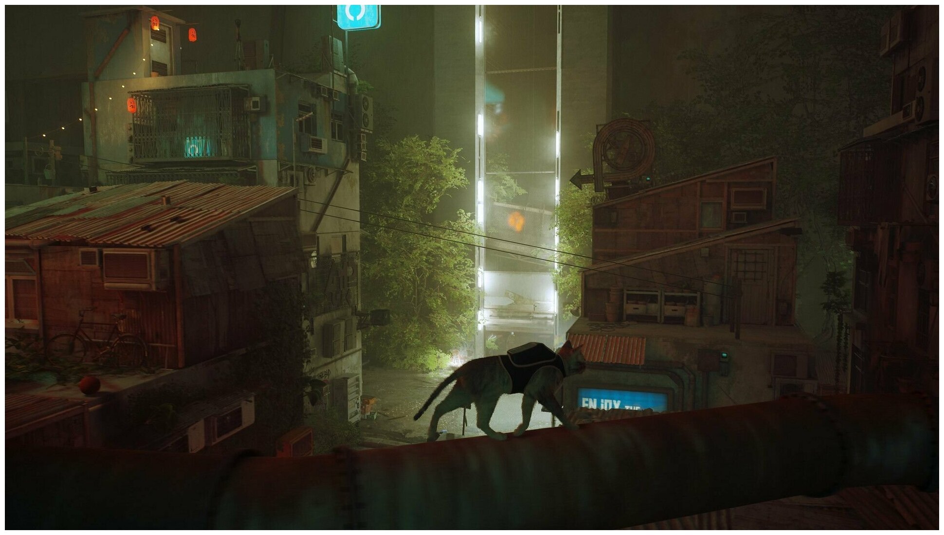 Картинки из игры stray