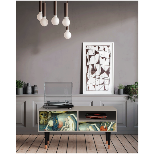 ТВ-Тумба - STORYZ - T3 The Garden Of by Hieronymus Bosch, 115 x 59 x 48 см, Антрацит