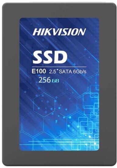 Накопитель SSD Hikvision E100 2,5" 256GB SATAIII 3D TLC HS-SSD-E100/256G