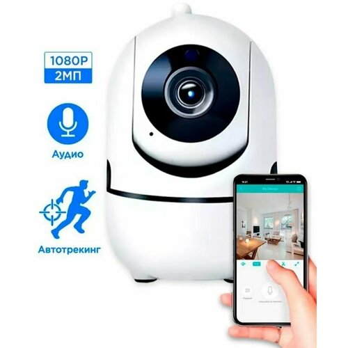 Камера видеонаблюдения wifi для дома с обзором 360 wifi smart camera N1-300W 134000₽