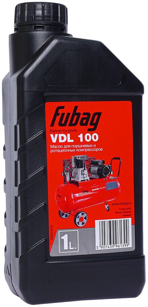 Масло для компрессоров Fubag VDL 100