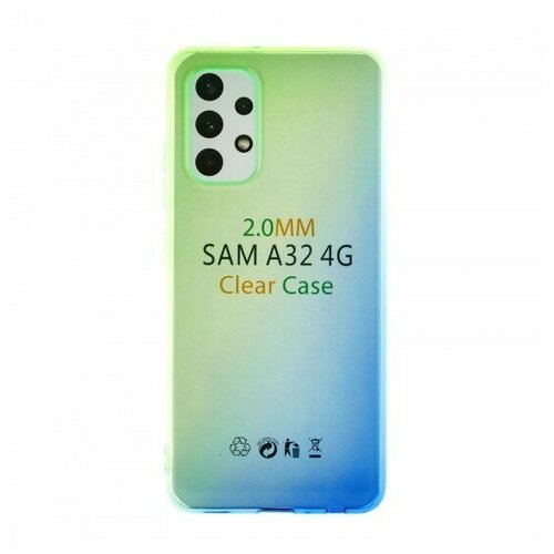 Чехол для Samsung Galaxy A32 Градиент, ТПУ, 012962