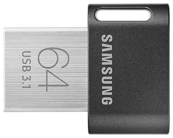 Флеш Диск Samsung 64Gb Fit Plus MUF-64AB/APC USB3.1 черный