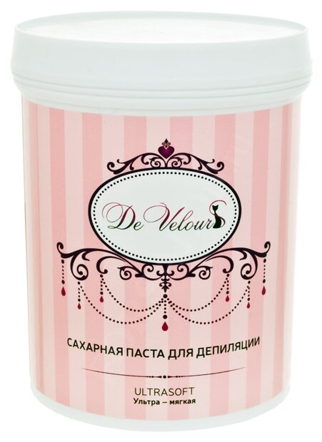 De Velours Сахарная паста для депиляции - Ультрамягкая (Sugarpaste - Ultrasoft) 800 гр