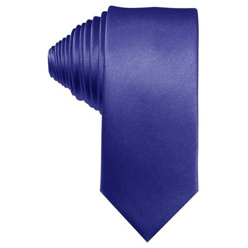 Мужской синий галстук (6 см)
