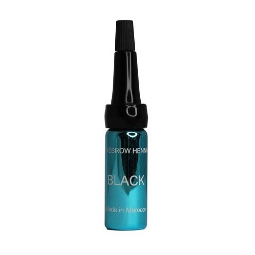 EkkoBeauty Хна для бровей, 7 г, black, 7 мл, 7 г