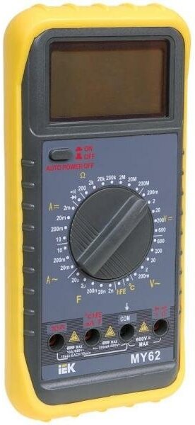 Iek TMD-5S-062 Мультиметр цифровой Professional MY62 IEK