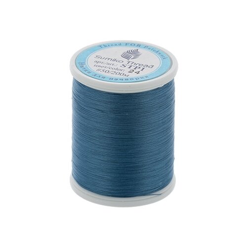 Sumiko Thread Швейная нить STP1, №50200 м, 24 темно-голубой