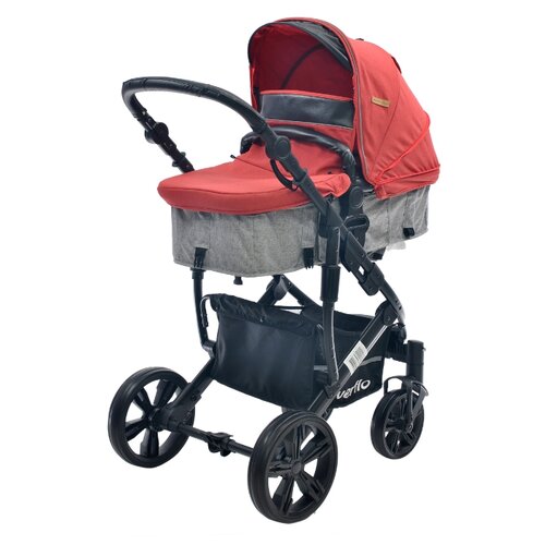 фото Коляска-трансформер everflo multi lush e-490 red