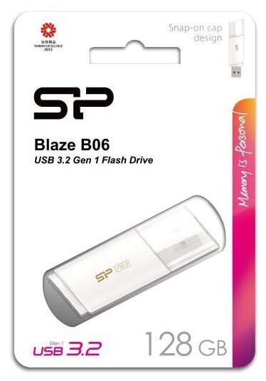 Silicon Power Blaze B06 128Gb (белый) - фото №2