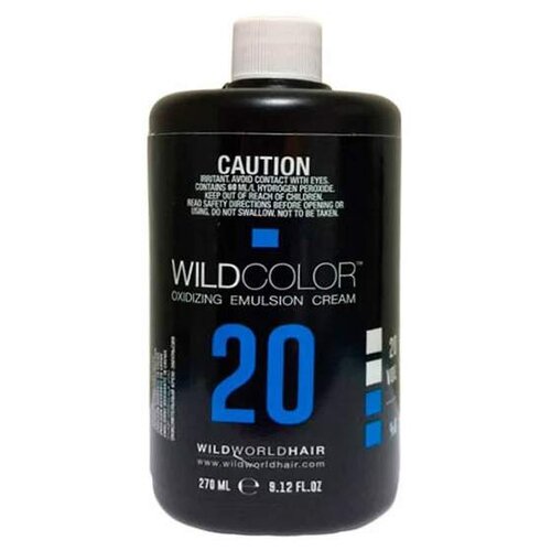 Wild Color Oxidizing Emulsion Cream 6% OXI (20 Vol) - Вайлд Колор Окисляющая крем-эмульсия 6%, 270 мл -