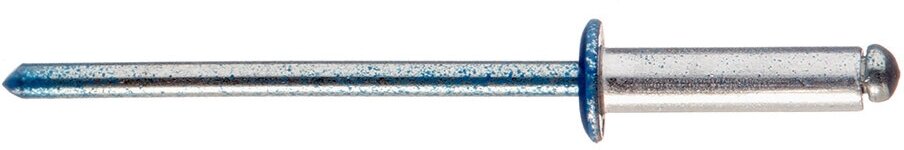 Заклепка вытяжная 32x12 мм алюминий/сталь синяя RAL 5005 (100 шт.)