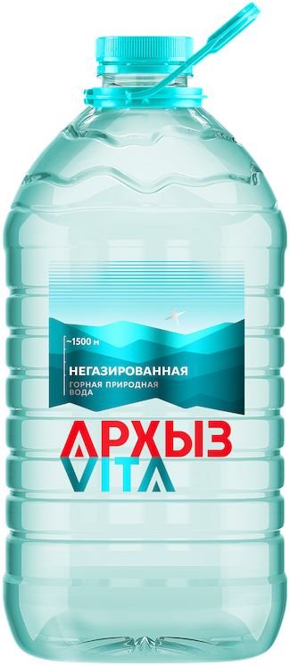 Минеральная вода Архыз Vita негазированная, ПЭТ 5 л (2 штук)