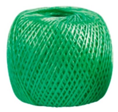 Шпагат полипропиленовый Сибртех зеленый 1, 7 мм, L 60 м 93976 - фотография № 1