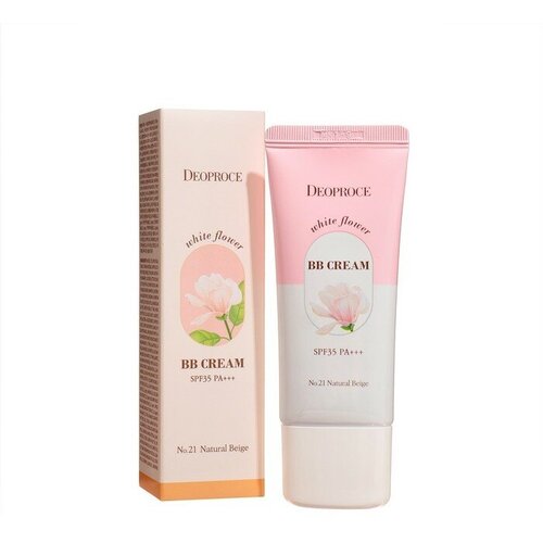 BB-крем [Deoproce] White Flower BB Cream SPF35 PA+++