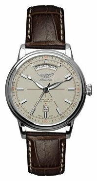 Наручные часы Aviator V.3.20.0.141.4, белый, серебряный