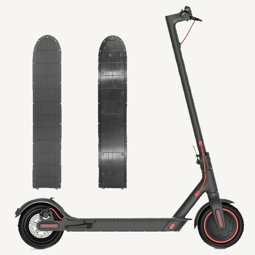 фото Защитная нижняя крышка деки для электросамоката xiaomi mijia m365 pro, pro 2, черный spareline