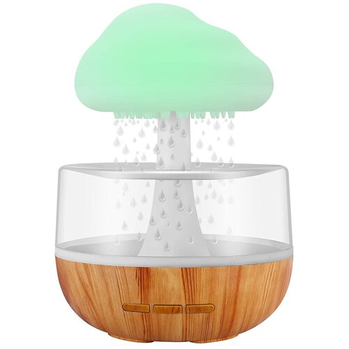Увлажнитель воздуха WellJoy zen дождливое облако со звуком дождя и подсветкой светильник ночник 599900₽
