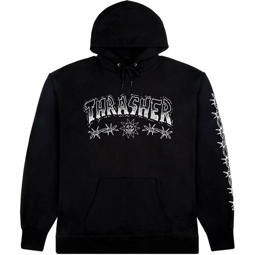 Худи THRASHER, размер L, черный