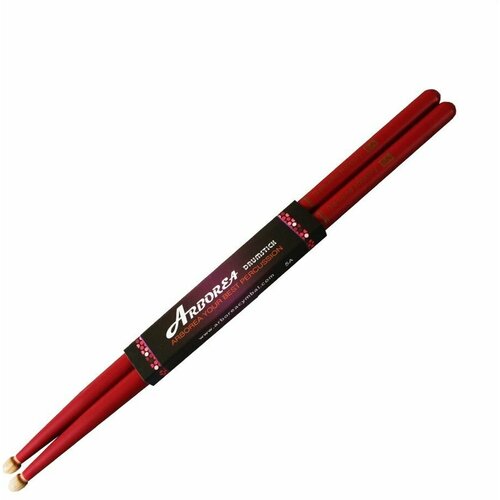 ADS-HCHR-5A Барабанные палочки, красные, Arborea