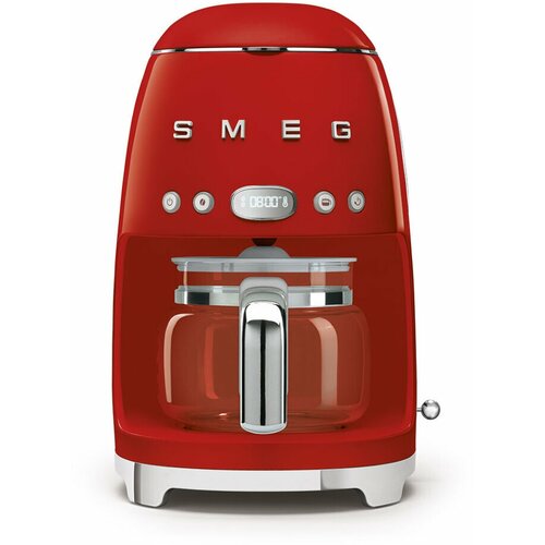 Кофеварка капельная Smeg DCF02, красный кофеварка solis 1170 red красный