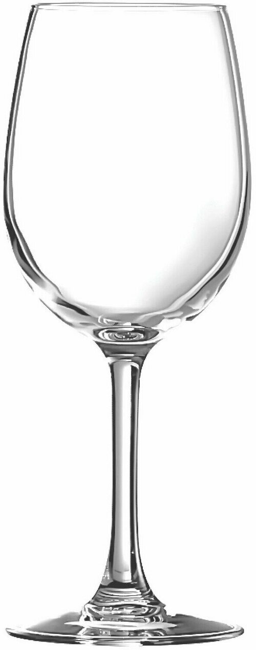 Бокал для вина Chef&Sommelier Каберне 250мл, 60/70х178мм, хрустальное стекло, прозрачный