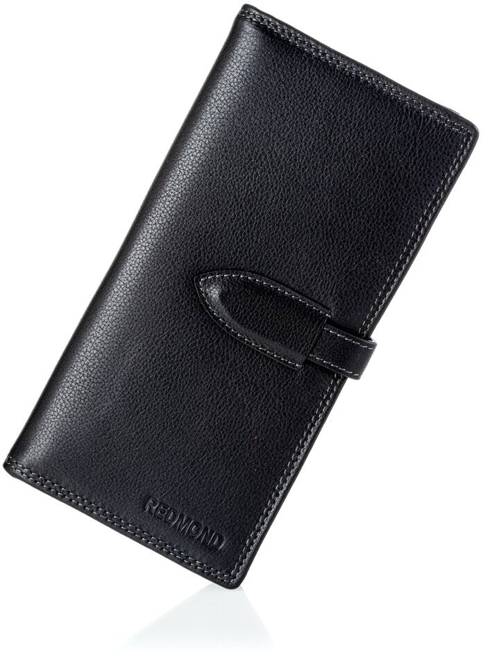 фото Портмоне из натуральной кожи, черный, Redmond, KHKT6103