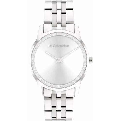 Наручные часы CALVIN KLEIN Швейцарские наручные часы Calvin Klein 25000019, серебряный