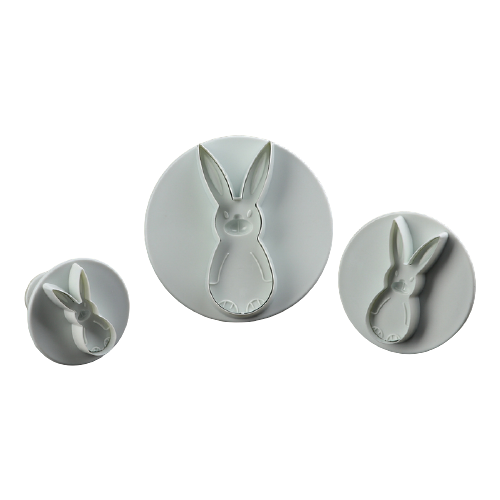 фото Доляна набор плунжеров кондитерских кролик 3 шт.