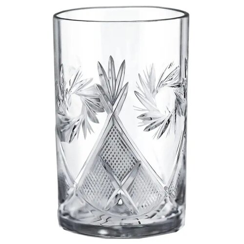 Стакан Кольчугинский мельхиор С9508, 250 мл, 1 шт., прозрачный