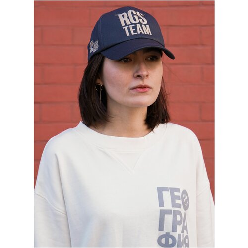 фото Бейсболка серая с логотипом русского географического общества rgs team russian geographical society русское географическое общество