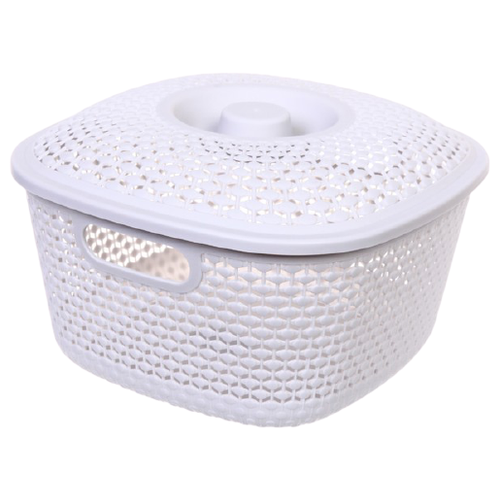 фото Florento корзина фиона 26х26х15 см серый