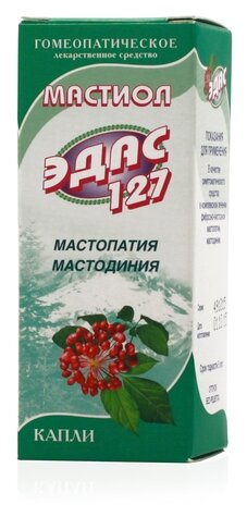 Мастиол Эдас-127 Капли гомеопатические