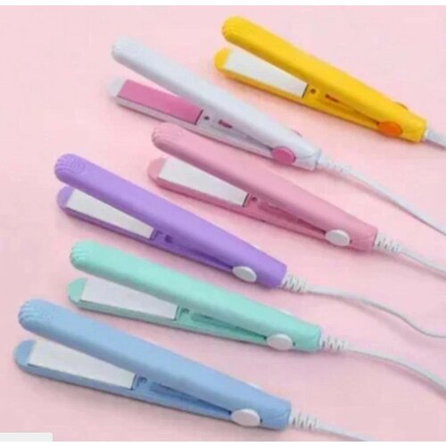 Мини утюжок для волос плойка выпрямитель Щипцы цвет зеленый 29000₽