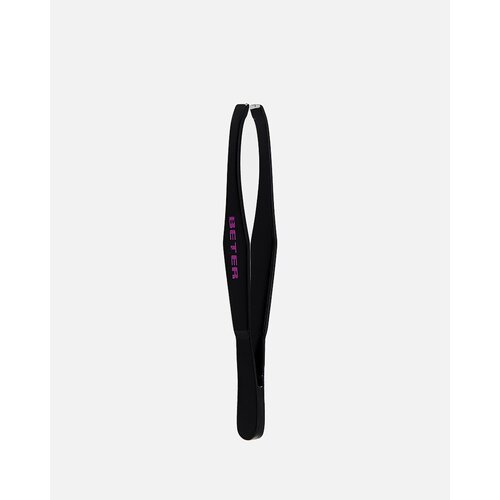 BETER Пинцет для бровей, Blued straight-tip tweezers пинцет для бровей tweezers